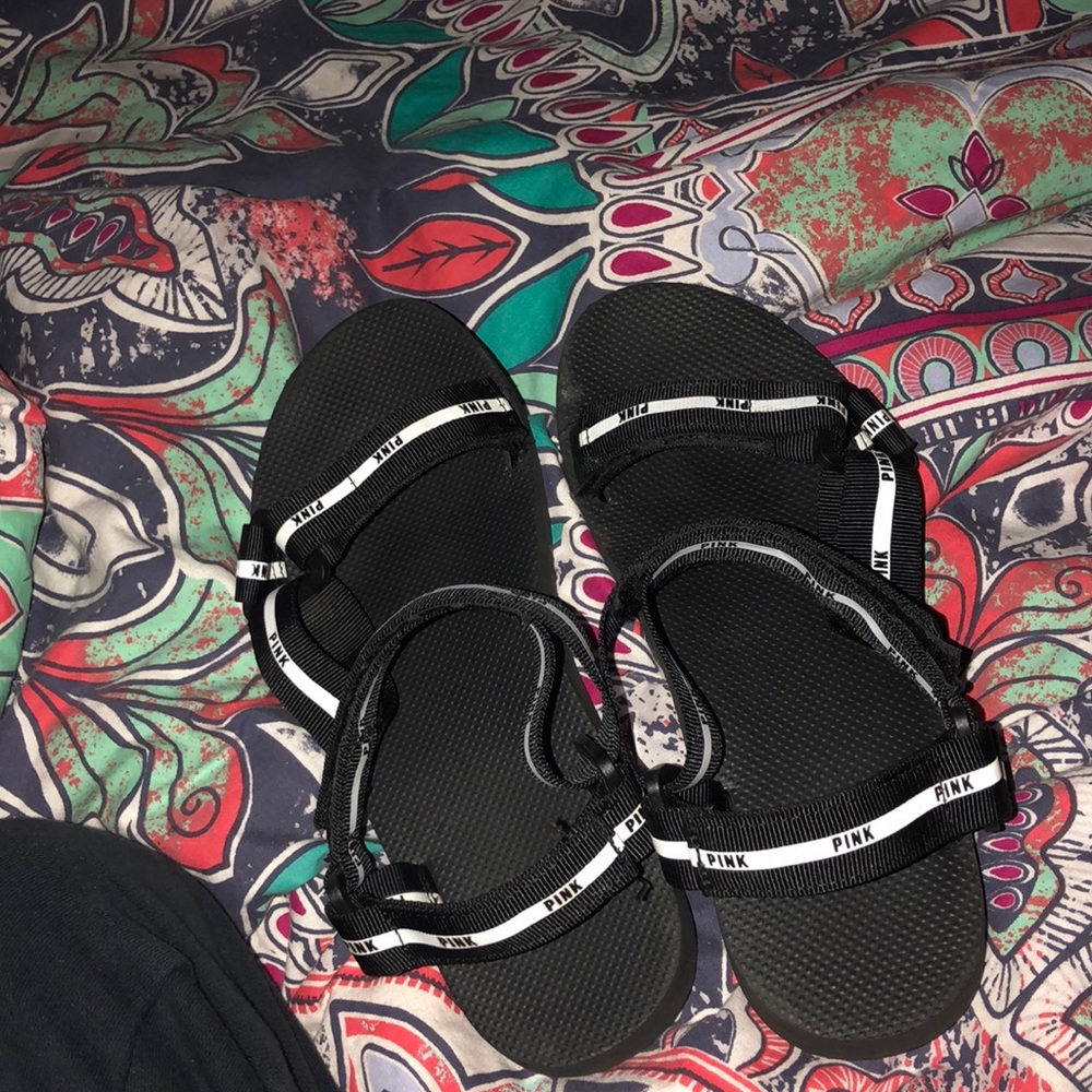Pink sandals